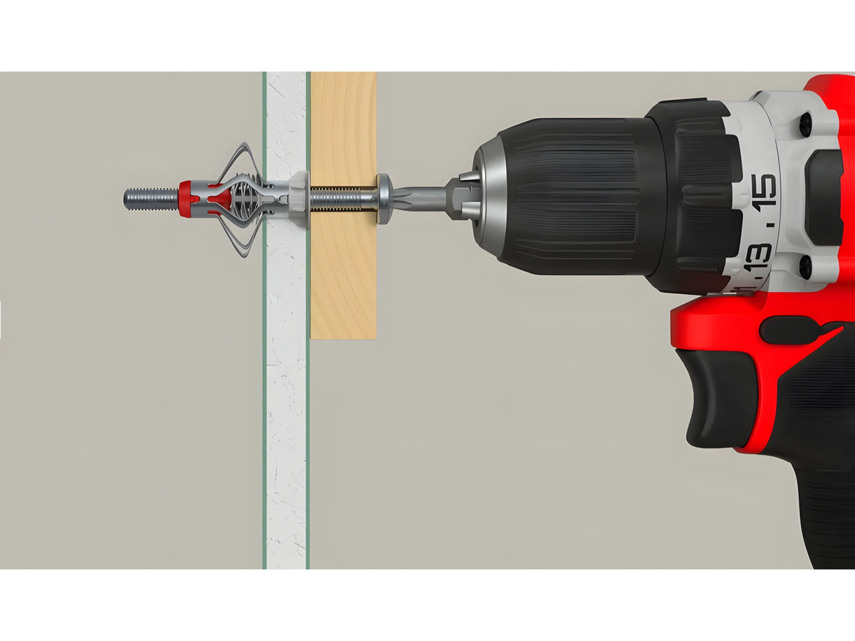 Дюбел за гипсокартон DuoHM 5 x 55 S TX fischer – изглед 2