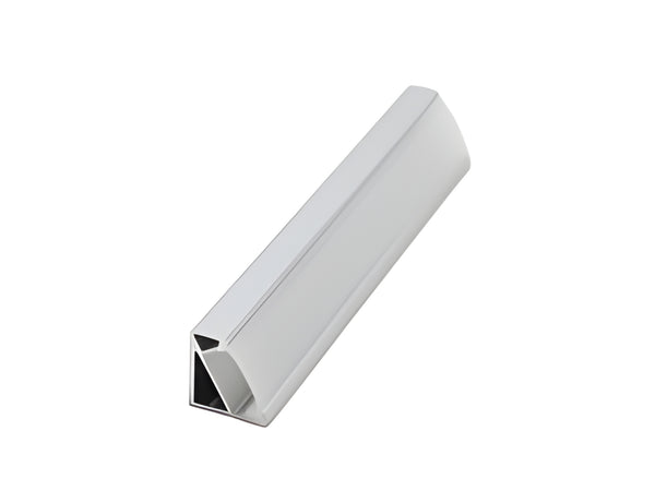 LED профил ъглов /30°/ Мат + мат капак 3м