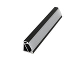LED профил ъглов /30°/ Мат + мат капак 3м – код 070867, 070867