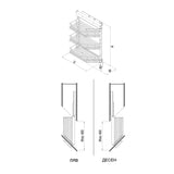 Мех. за долен ред 45° S-2201 – изглед 3