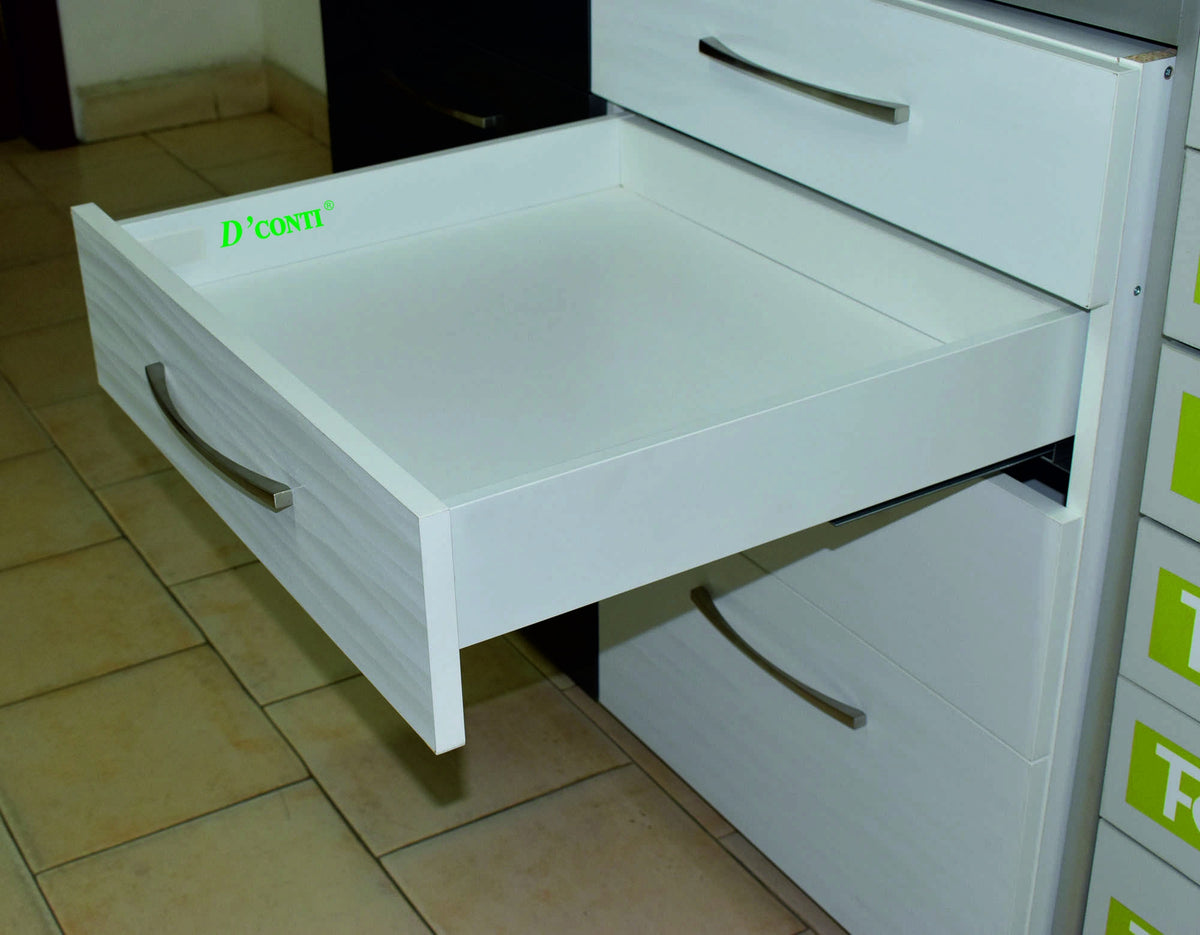 Слимбокс H 90мм D'Conti /за 18мм – код 010925, Бял 500мм/90мм