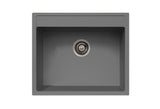 Гранитна мивка GLGE 60A – код 081538, Антрацит