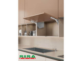 Мех. за повдигаща вратичка с пуш SISA – код 011243, L 200-500 KH
