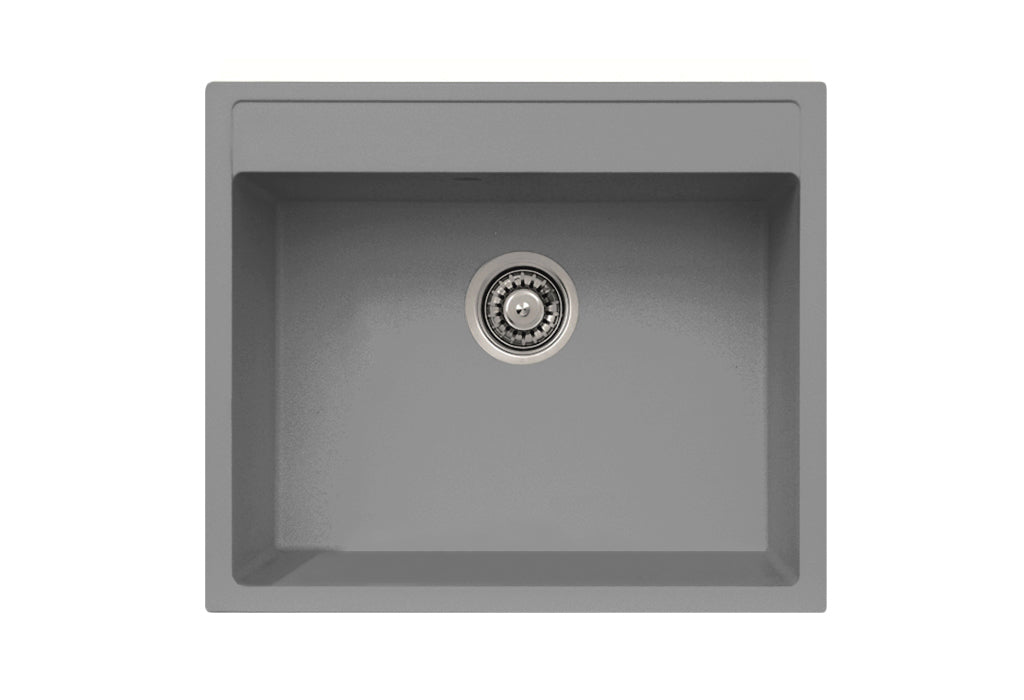 Гранитна мивка GLGE 60A – код 081675, Сив металик